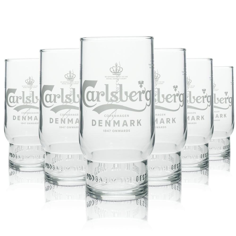 6 bicchieri da birra Carlsberg Better 300 ml