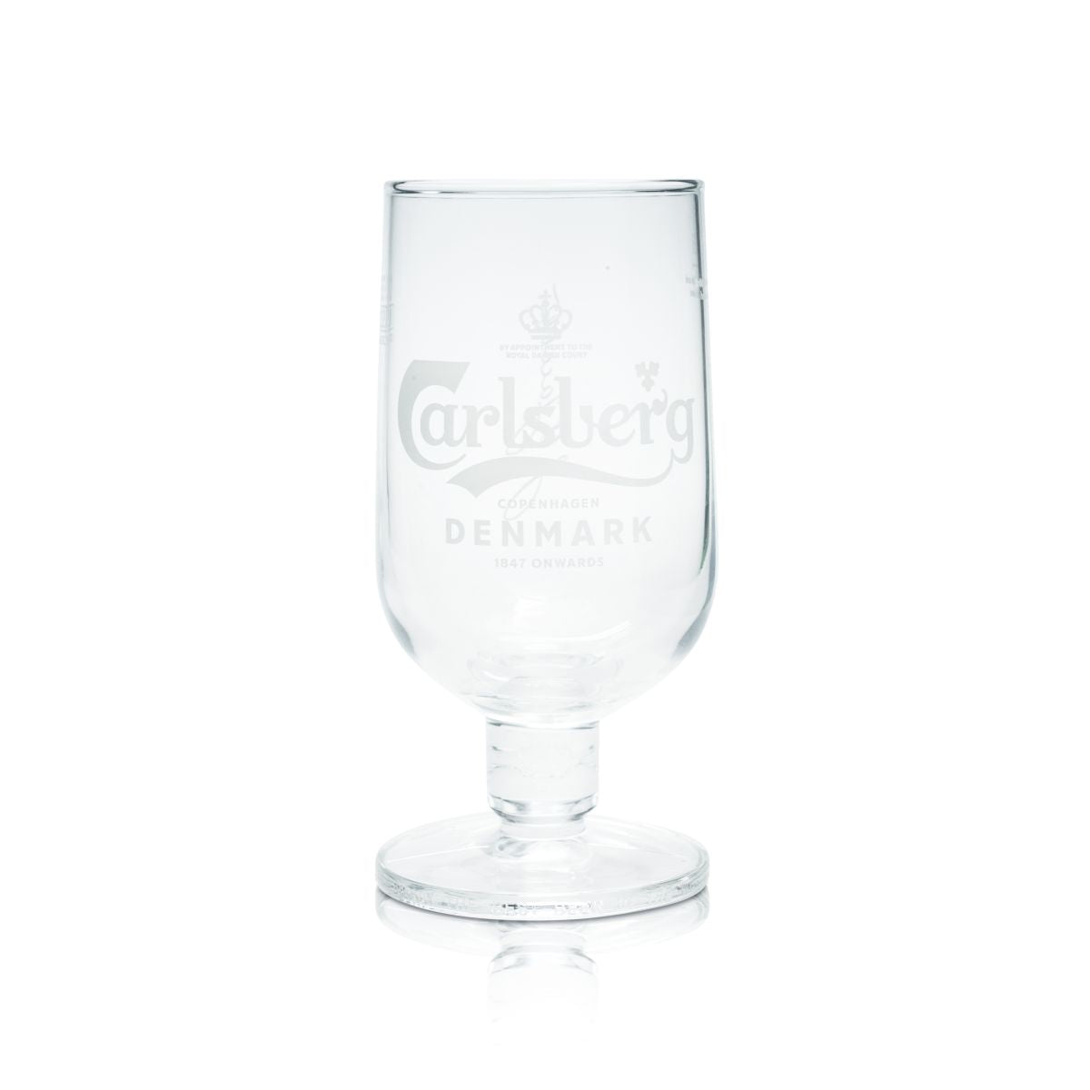 6 bicchieri da birra Carlsberg 0,25 l bicchiere a calice Pilstulpe set birrificio Danimarca – Vista 2