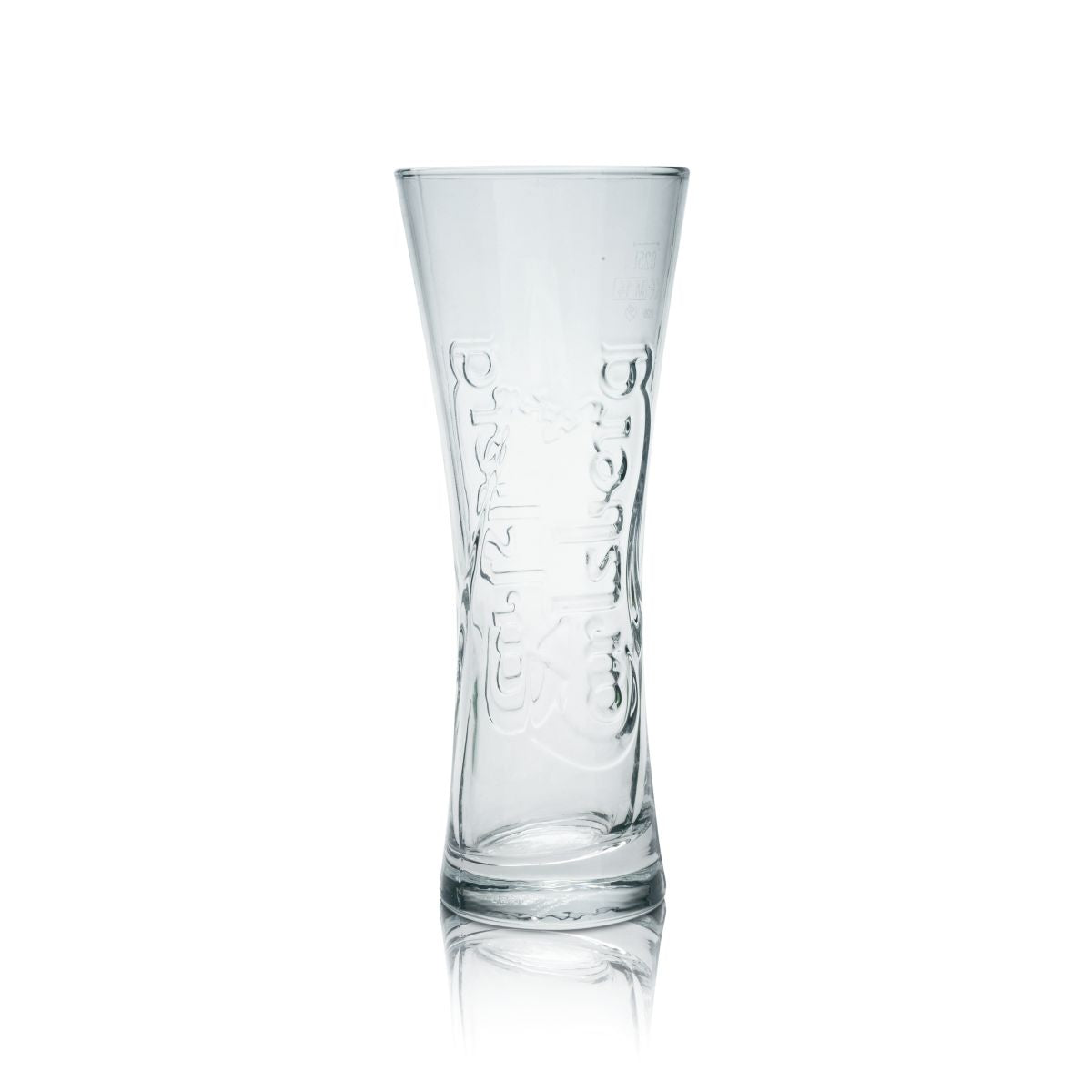 6 bicchieri da birra Carlsberg 0,25 l con rilievo, forma a calice, set di bicchieri da birra Pils, birrificio – Vista 2