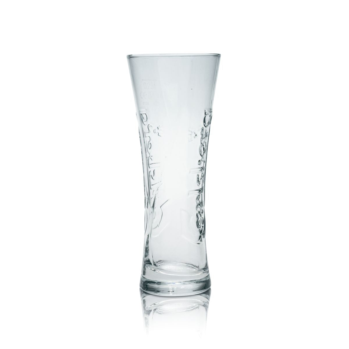 6 bicchieri da birra Carlsberg 0,25 l con rilievo, forma a calice, set di bicchieri da birra Pils, birrificio – Vista 3