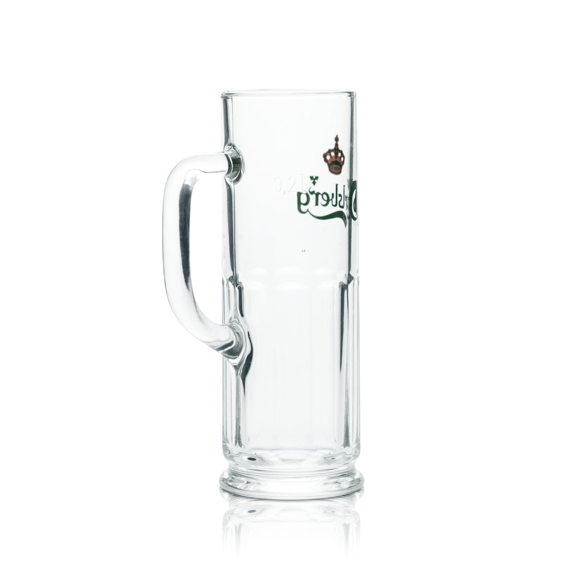 6 bicchieri da birra Carlsberg in vetro da 0,2 l, forma a boccale, birrificio Pilsener – Vista 3