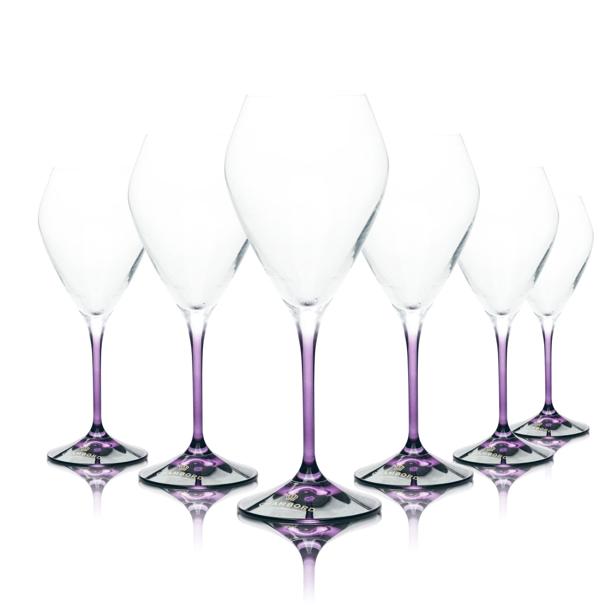 6 bicchieri da champagne Chambord 0,4 l per spumante secco, aperitivi, calice, coppa, flûte