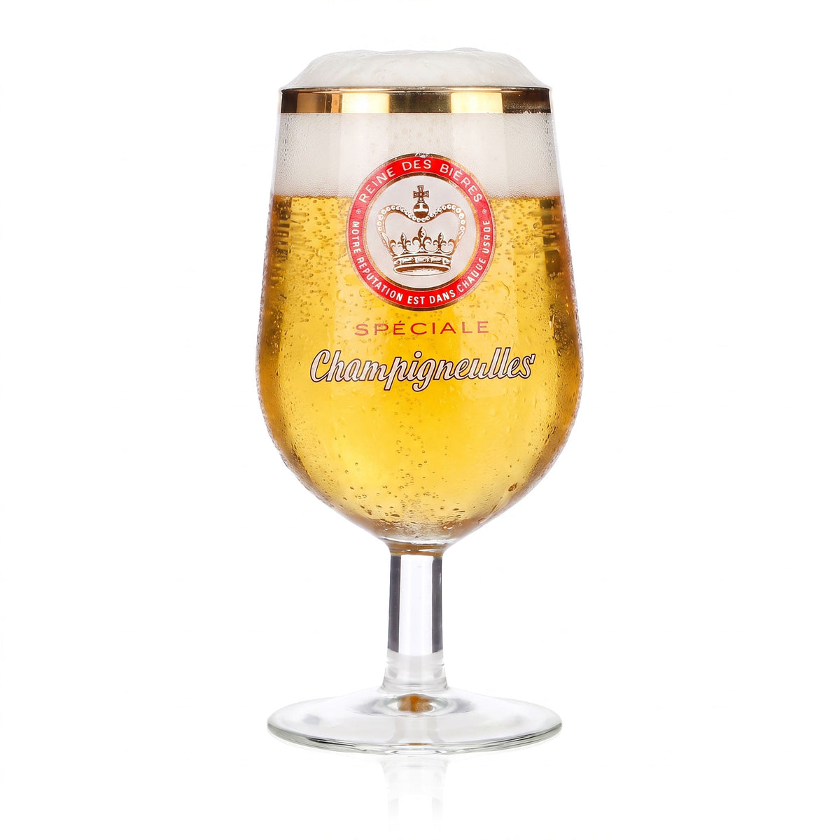 6 bicchieri da birra Champigneulles a calice da 0,25 l con bordo dorato Speciale (set da 6) – Vista 2