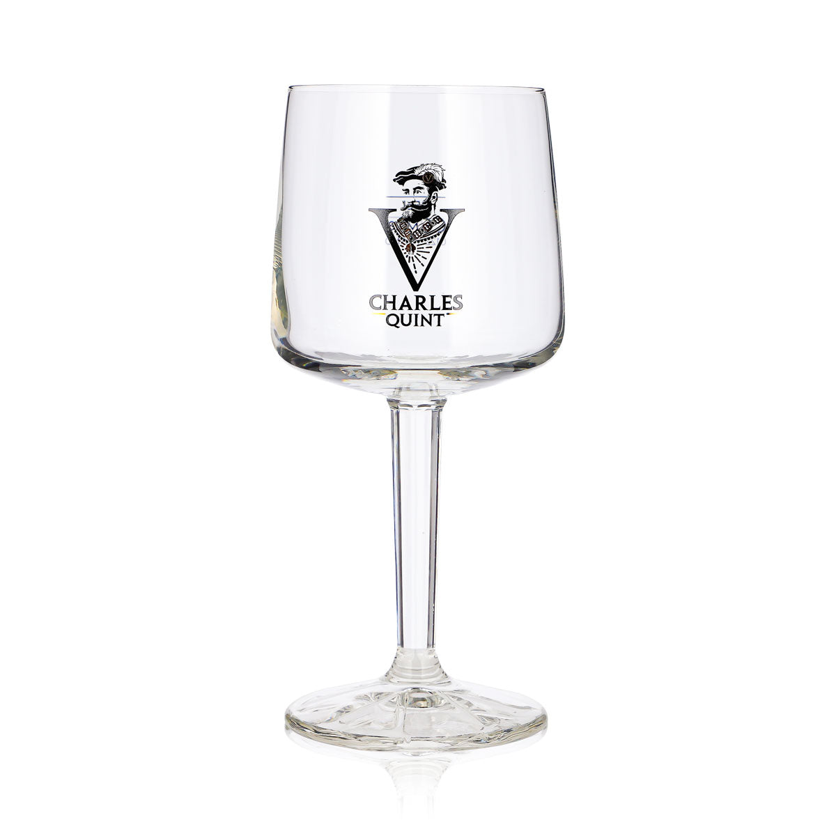 6 bicchieri da birra “Carlo V” da 0,25 l, a forma di coppa, con stelo squadrato, Ayano – Vista 3