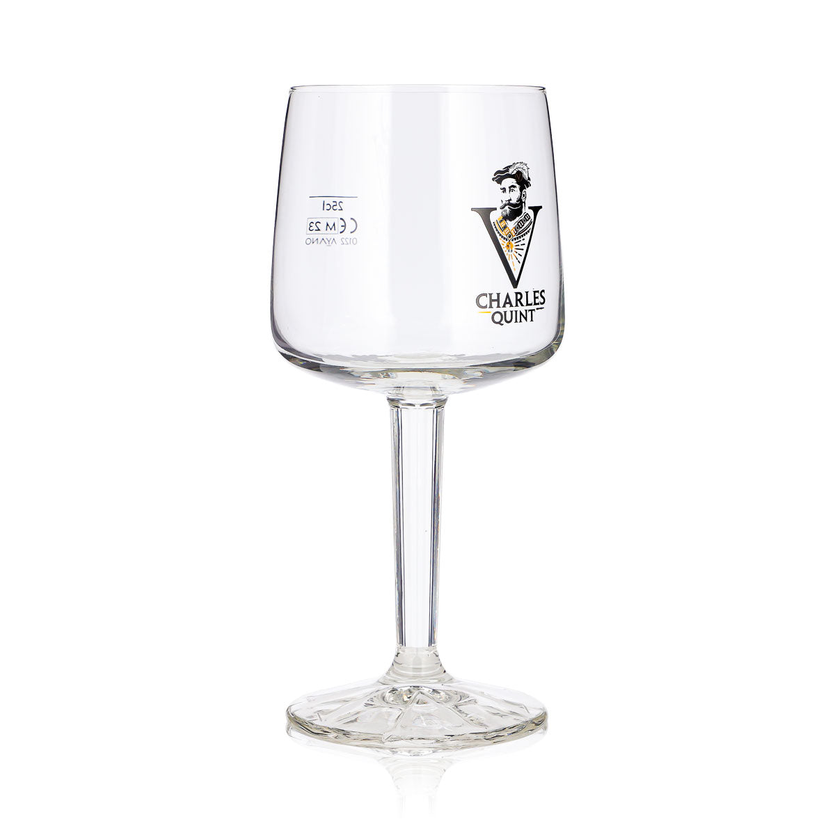6 bicchieri da birra “Carlo V” da 0,25 l, a forma di coppa, con stelo squadrato, Ayano – Vista 4
