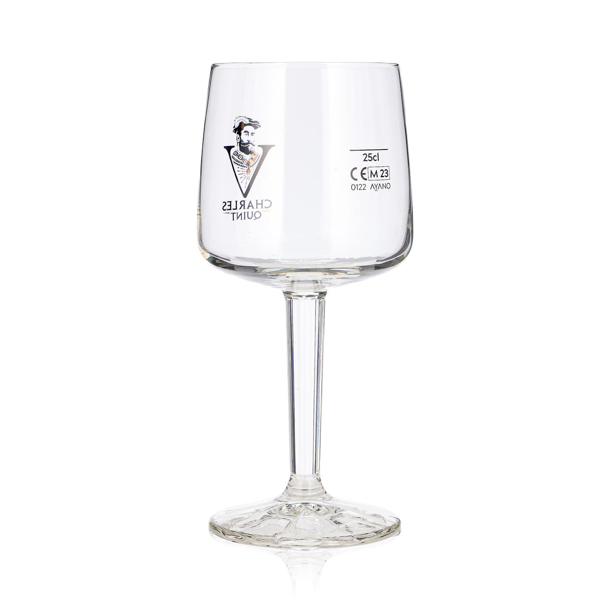 6 bicchieri da birra “Carlo V” da 0,25 l, a forma di coppa, con stelo squadrato, Ayano – Vista 5