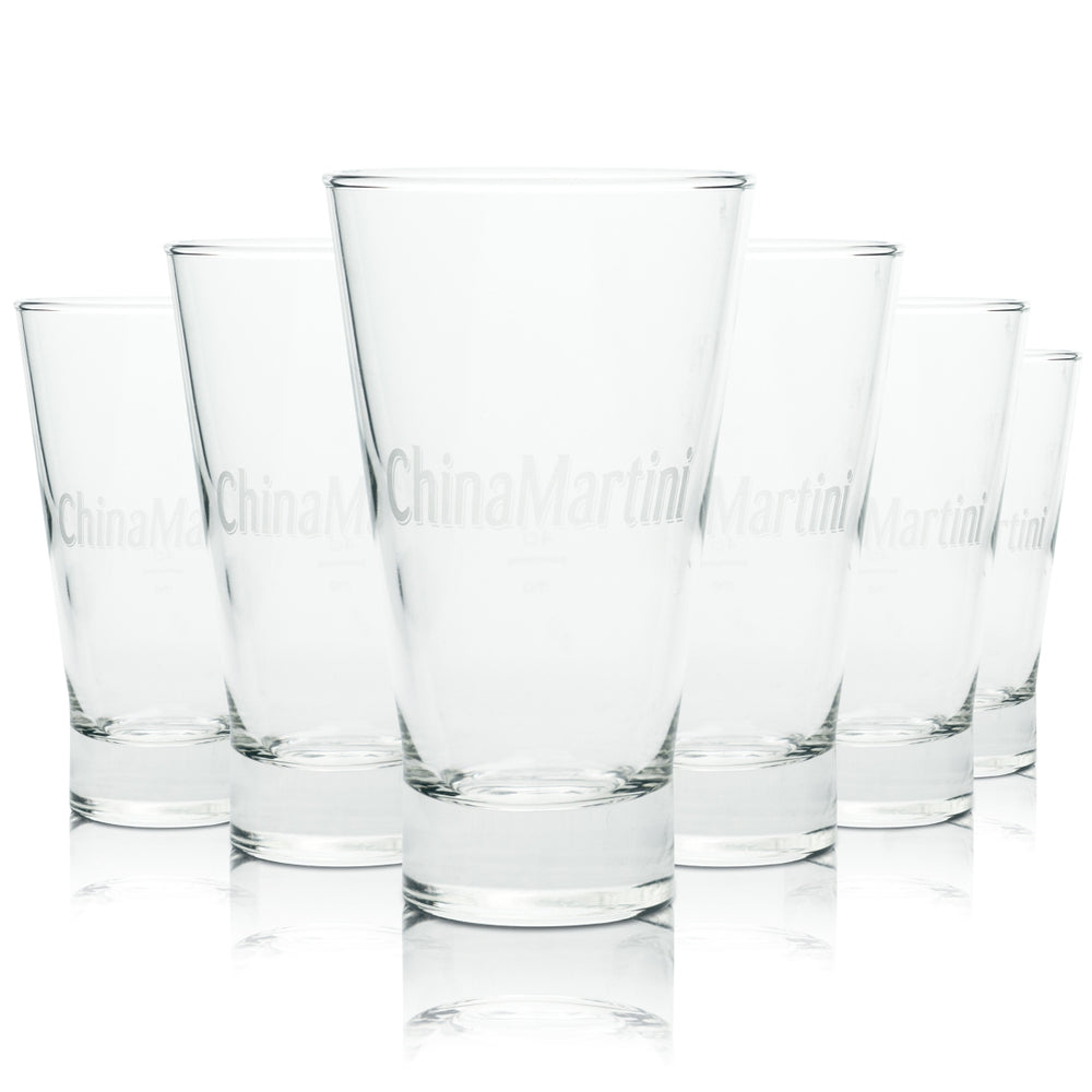 6x ChinaMartini Calda Bicchieri da liquore alle erbe Bicchieri da cocktail Longdrink Bar