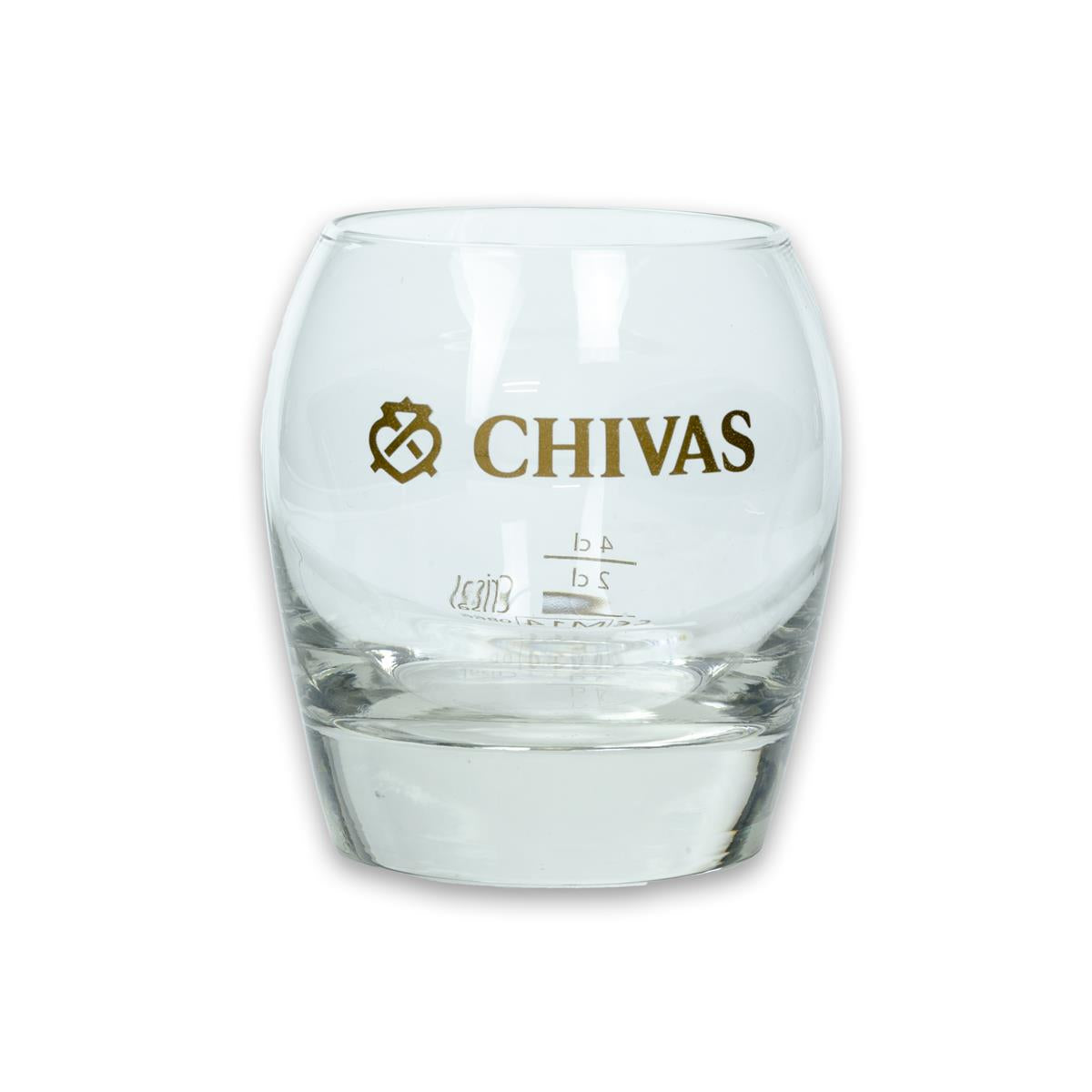 6 bicchieri tumbler Chivas Regal con scritta dorata – Vista 2