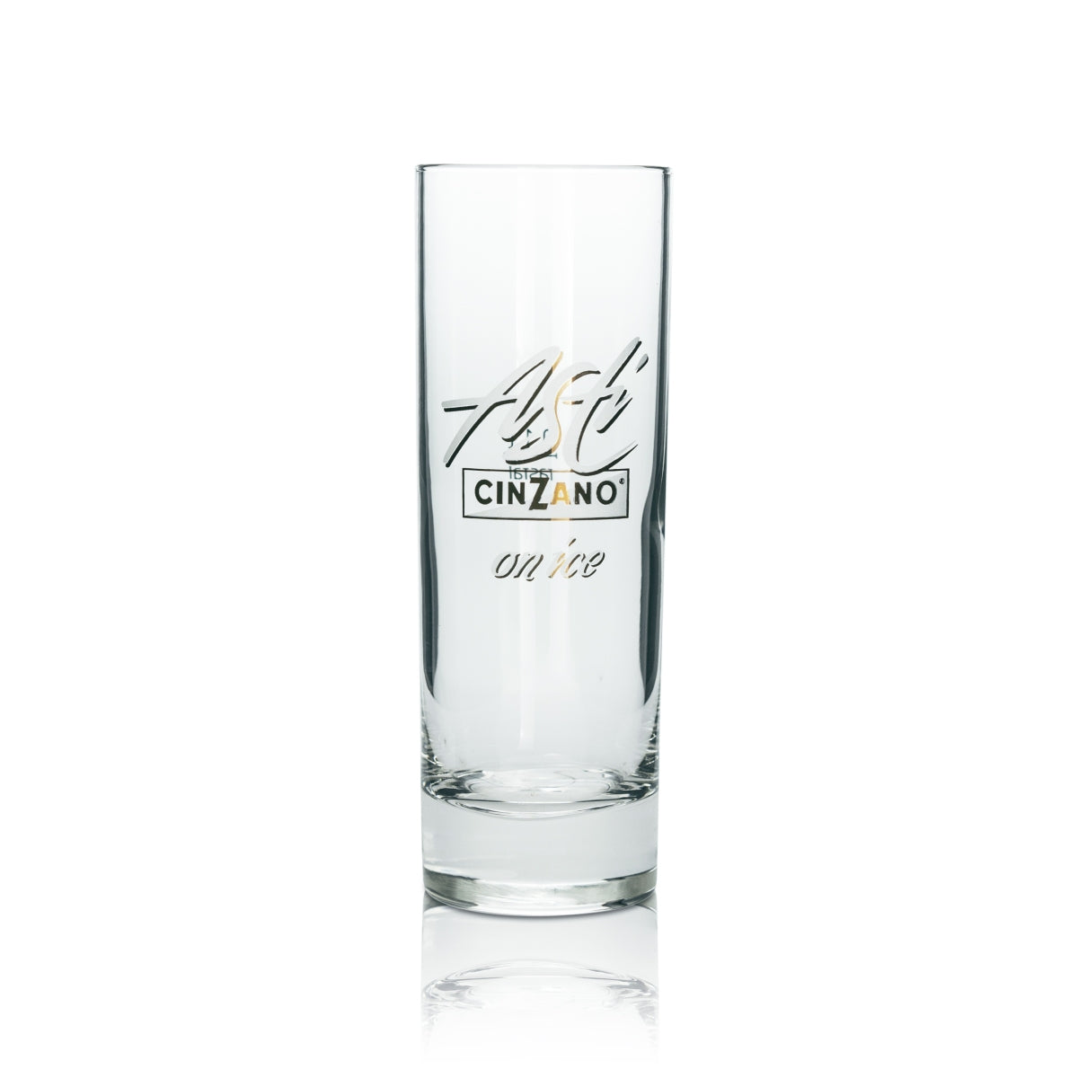 6 bicchieri da aperitivo Cinzano Longdrink 0,1 l con logo dorato – Vista 2