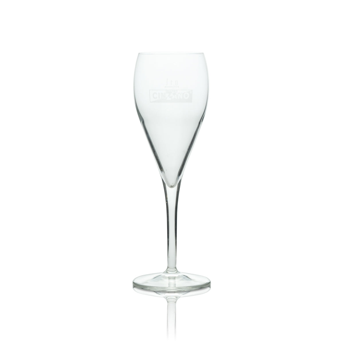 6 bicchieri da aperitivo Cinzano con logo bianco – Vista 2