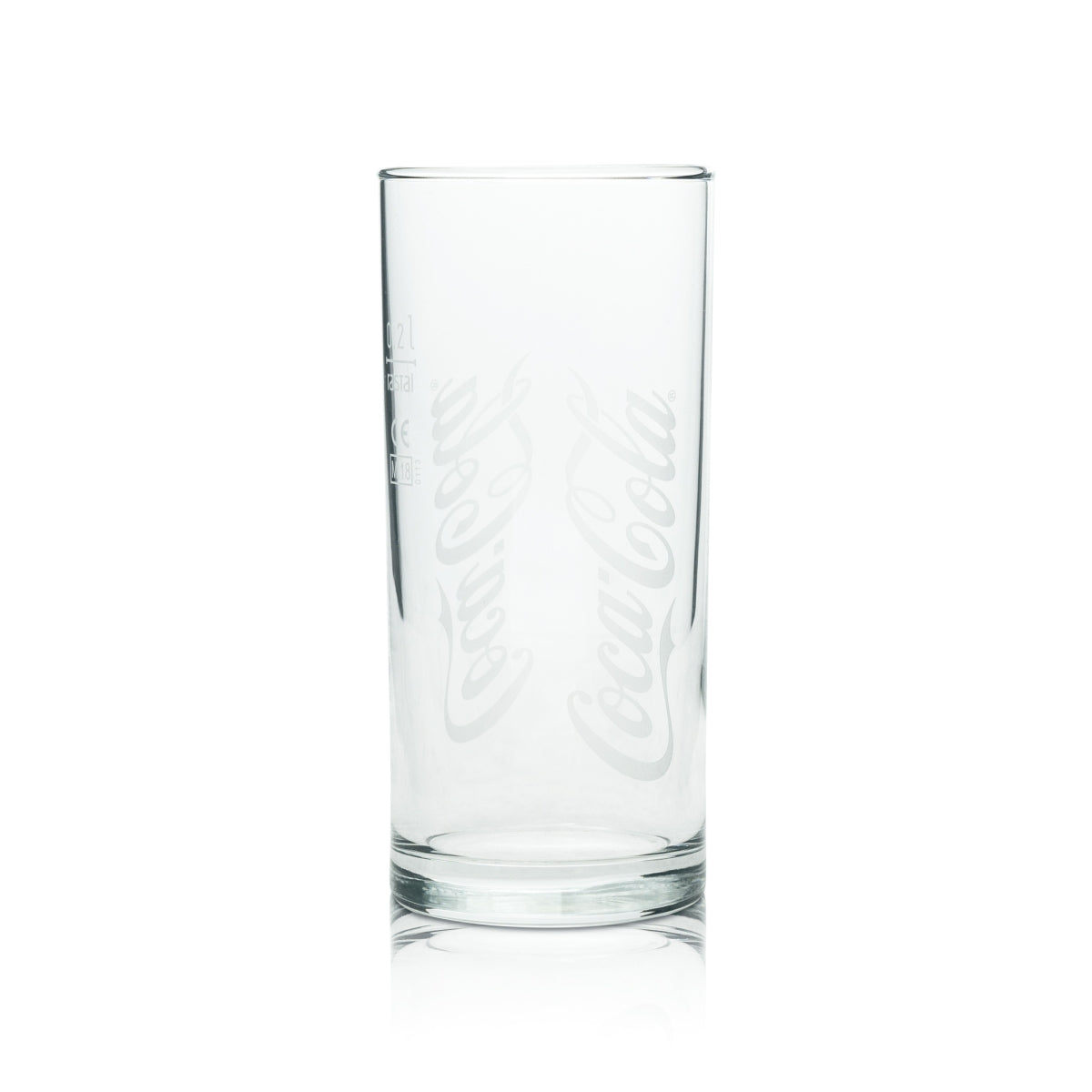 6 bicchieri Coca Cola 0,2 l Wave Retro versione vecchia bicchieri a doppia onda da collezione da bar – Vista 4
