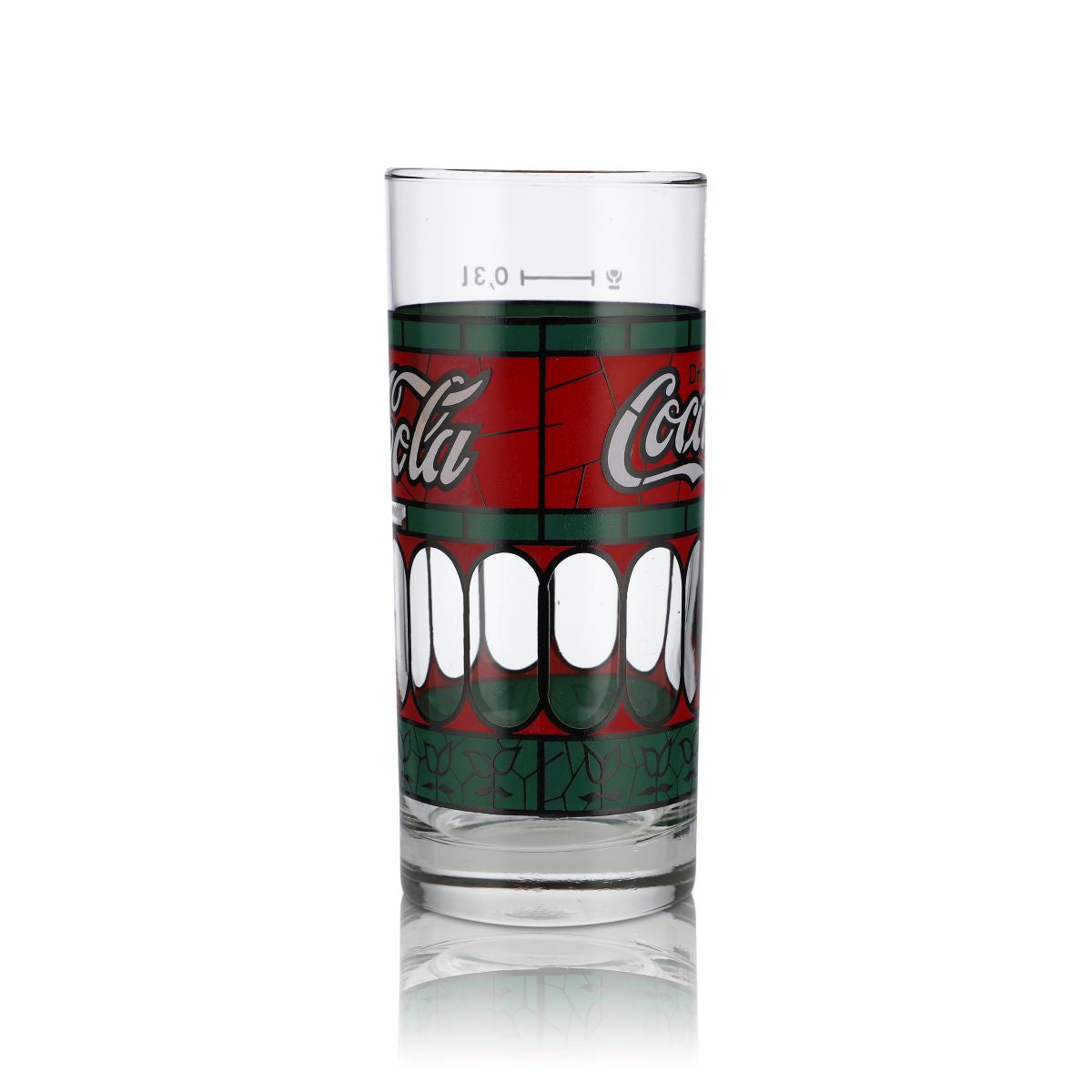 6 bicchieri Coca Cola da 0,3 l Bicchieri Tiffany anni '80 Set di bicchieri in edizione speciale Collezionisti – Vista 3