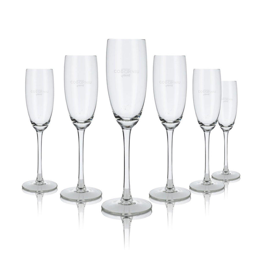 6 bicchieri da spumante Codorniu Bicchieri da champagne 0,1 l versione leggera