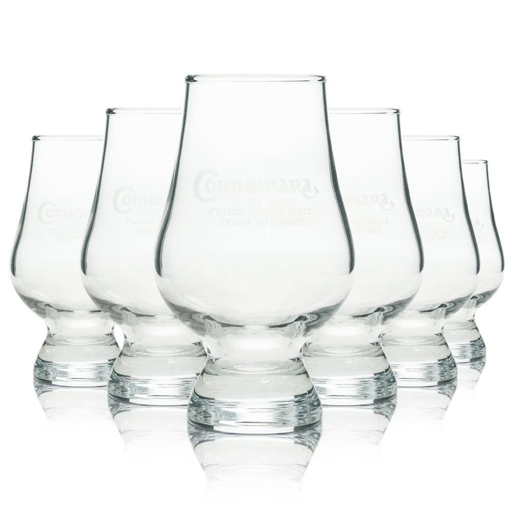 6 bicchieri da degustazione Connemara Whiskey 90 ml