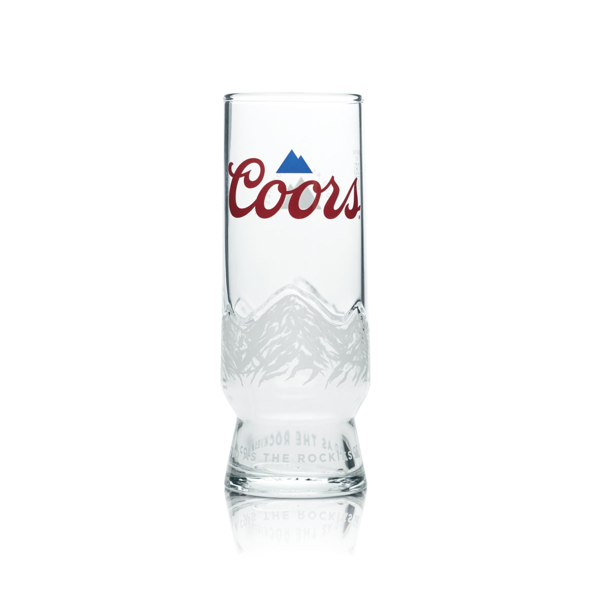 6 bicchieri da birra Coors 0,25 l, forma a tulipano, con rilievo, Inghilterra, Regno Unito, Half Pint – Vista 2