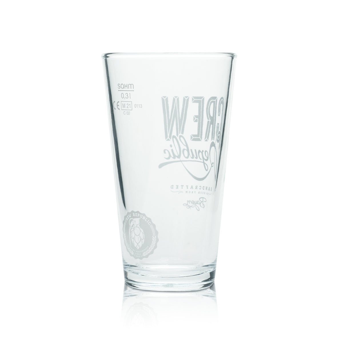 6 bicchieri da birra Crew Republic 0,3 l bicchieri American Lager Beer Frankonia Bar – Vista 3