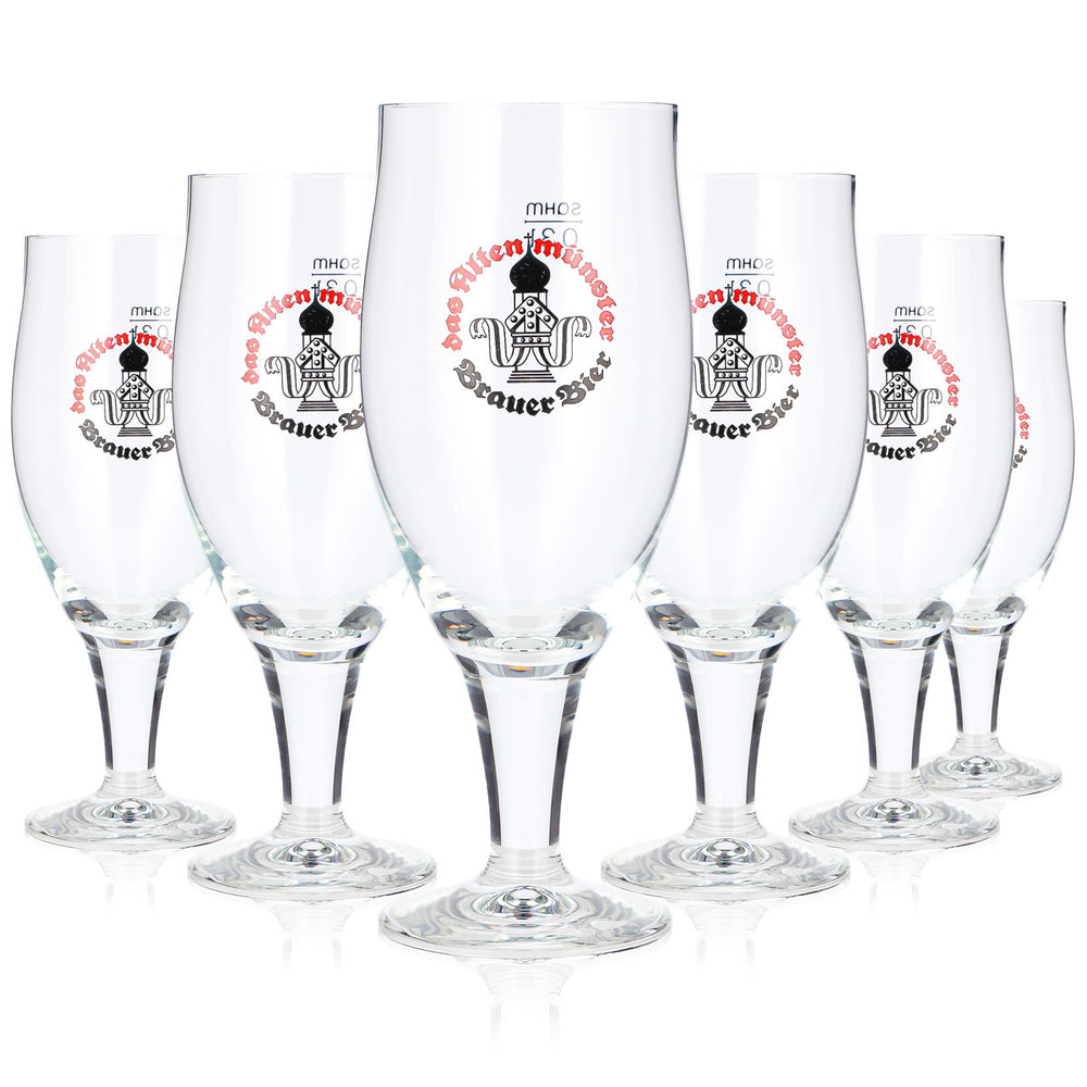 6 bicchieri da birra Altenmünster da 0,3 l, modello "Sahm Padua" (set da 6)