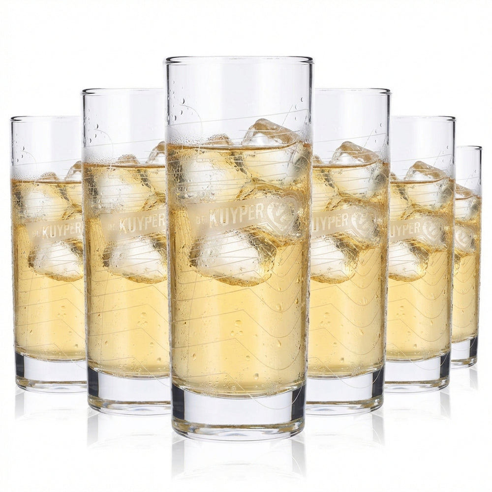 6 bicchieri da liquore De Kuyper da 0,33 l Bicchiere da long drink Ancora nel cuore Arcoroc Islande