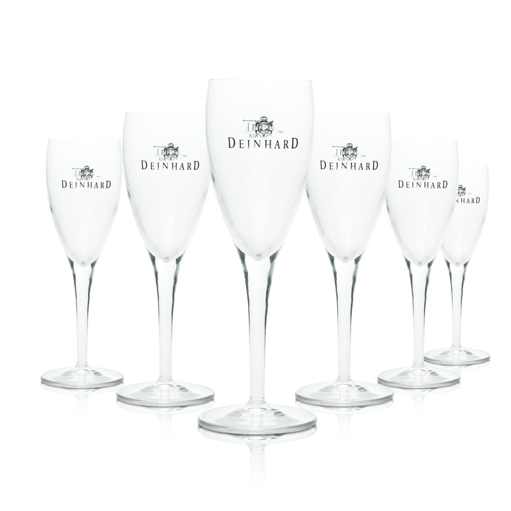 6 bicchieri da spumante Deinhard 0,1 l Michelangelo Flute Prosecco Matrimonio Bar