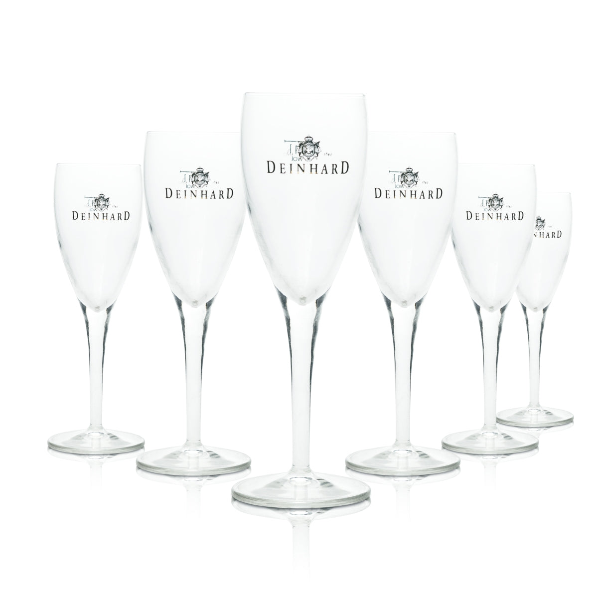6 bicchieri da spumante Deinhard 0,1 l Michelangelo Flute Prosecco Matrimonio Bar