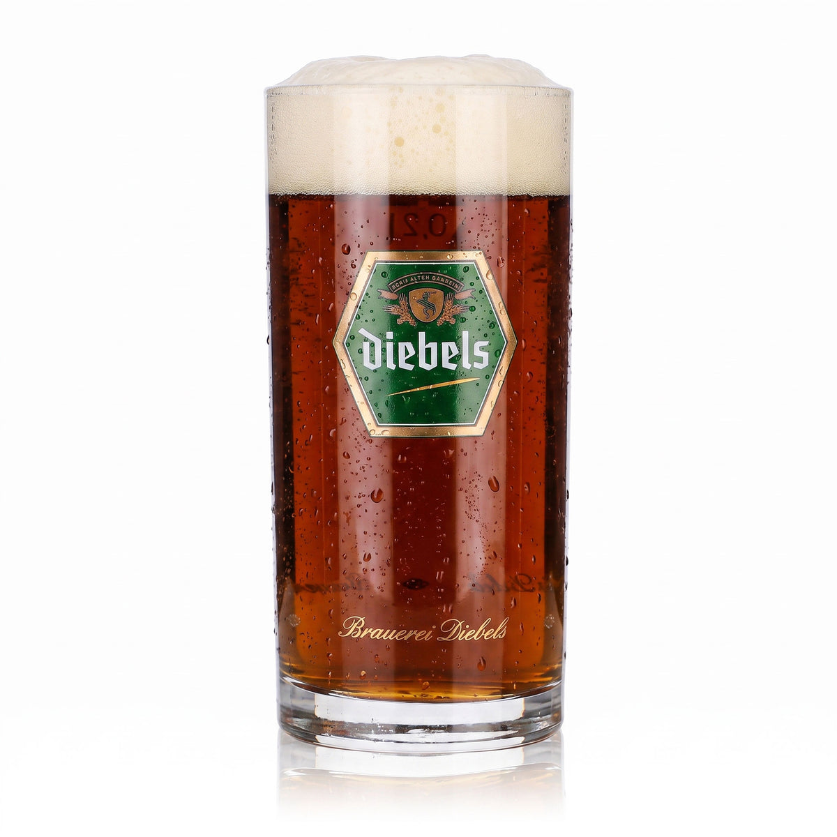 6 bicchieri da birra Diebels da 0,2 l, modello "Stange", birrificio Diebels, bicchieri da Kölsch Sahm (set da 6) – Vista 2