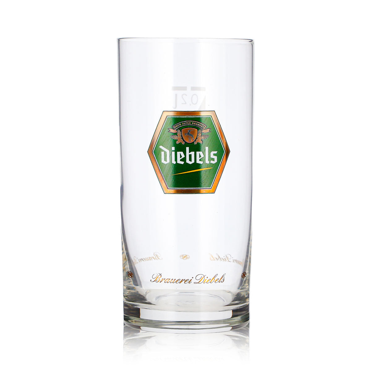 6 bicchieri da birra Diebels da 0,2 l, modello "Stange", birrificio Diebels, bicchieri da Kölsch Sahm (set da 6) – Vista 3