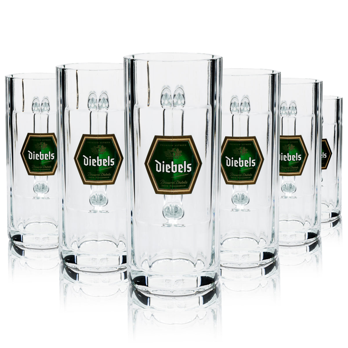 6 bicchieri da birra Diebels 0,3 l boccale Sahm – Vista 5