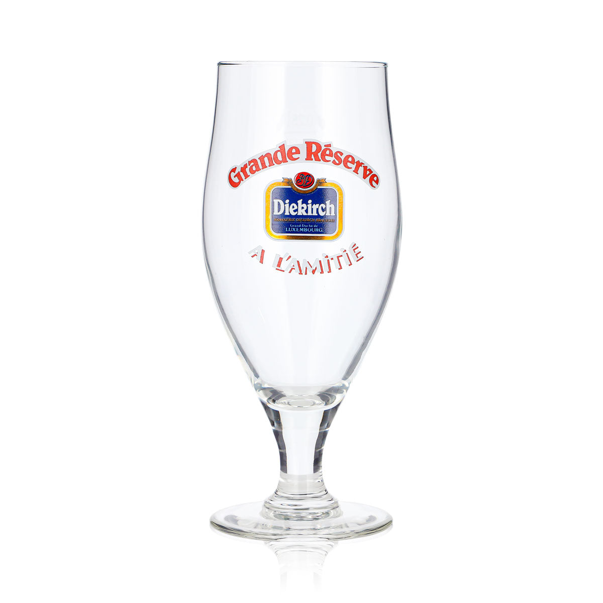6 bicchieri da birra Diekirch da 0,25 l, modello "Grande Reserve A L'amitié Brauner" (set da 6) – Vista 3