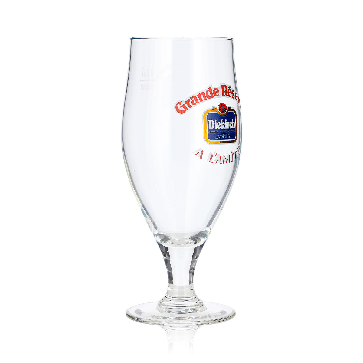 6 bicchieri da birra Diekirch da 0,25 l, modello "Grande Reserve A L'amitié Brauner" (set da 6) – Vista 4