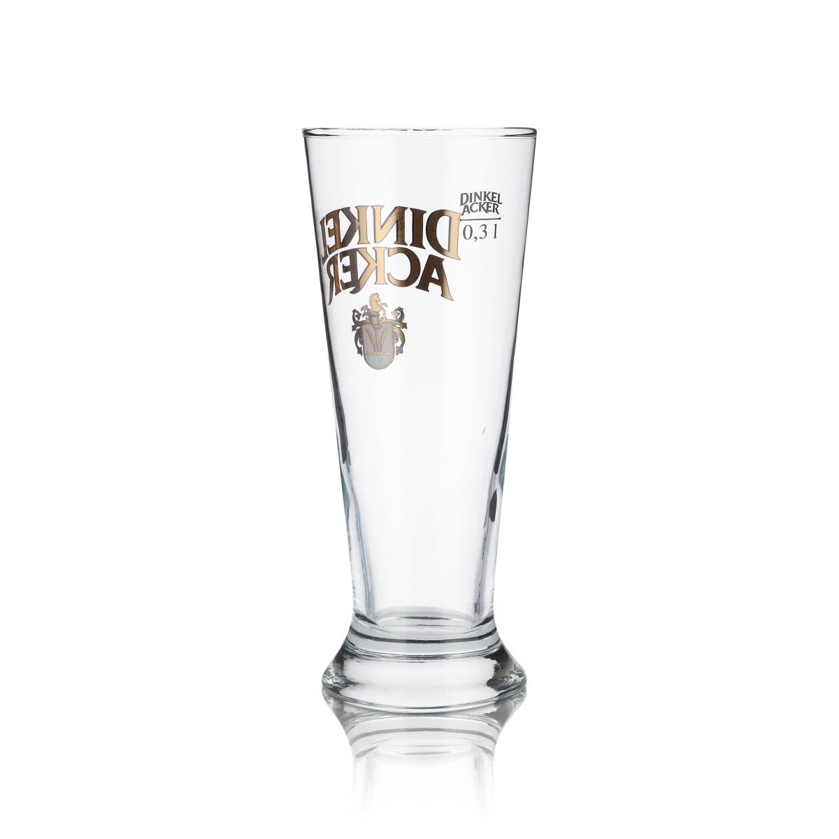 6x bicchieri da birra in vetro 0,3 l con base a forma di campo di farro, set di bicchieri da birra Pilsener Brauerei – Vista 3