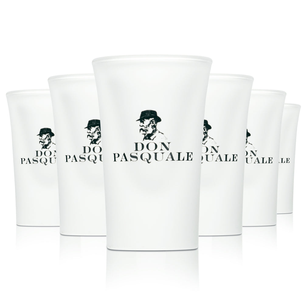 6 bicchieri da grappa Don Pasquale 2 cl bicchieri da shot Limoncello Stamper frosted