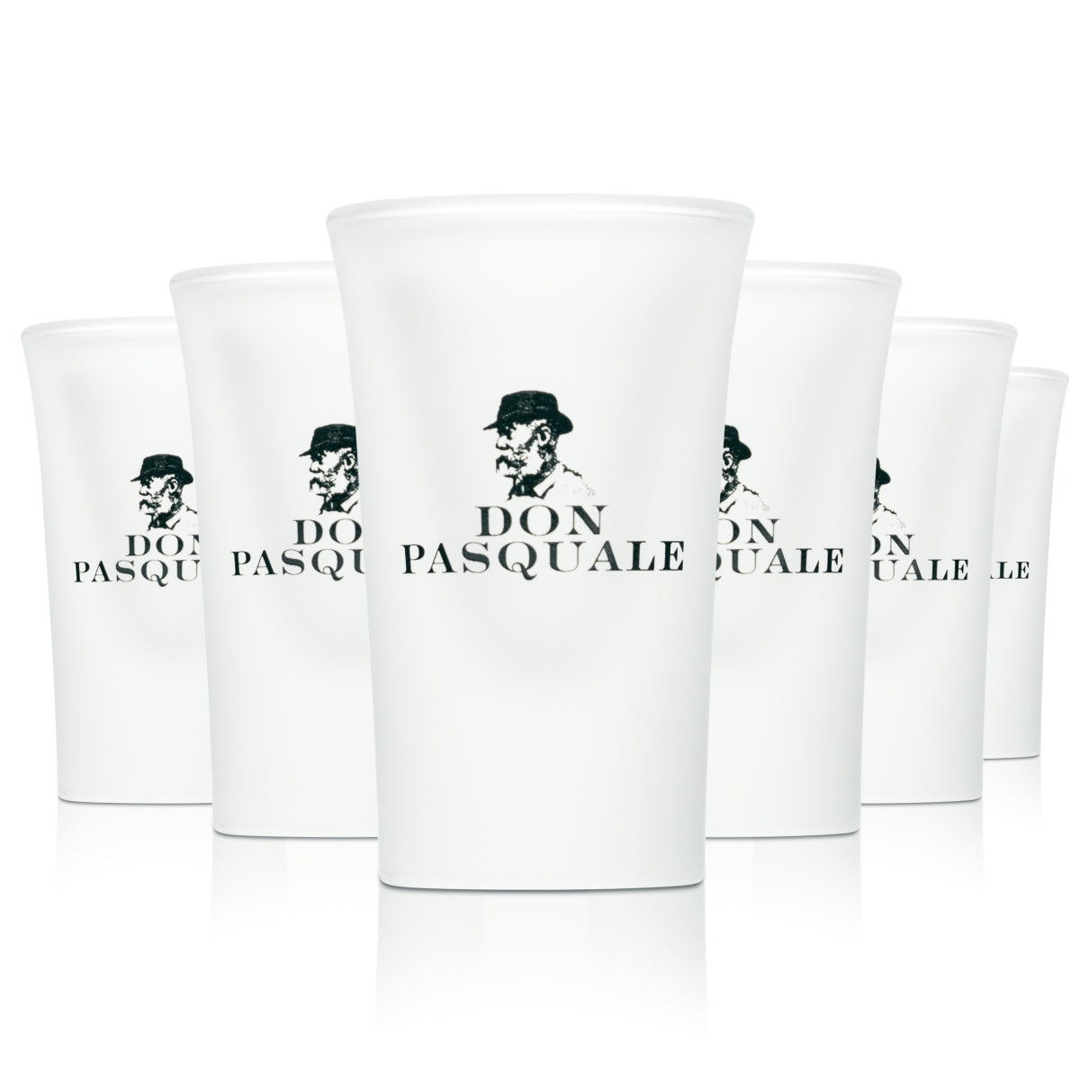 6 bicchieri da grappa Don Pasquale 2 cl bicchieri da shot Limoncello Stamper frosted