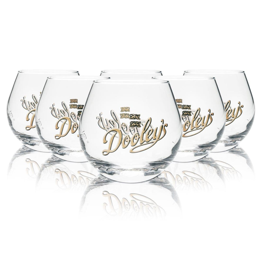 6 bicchieri da liquore Dooleys Toffee Tipper