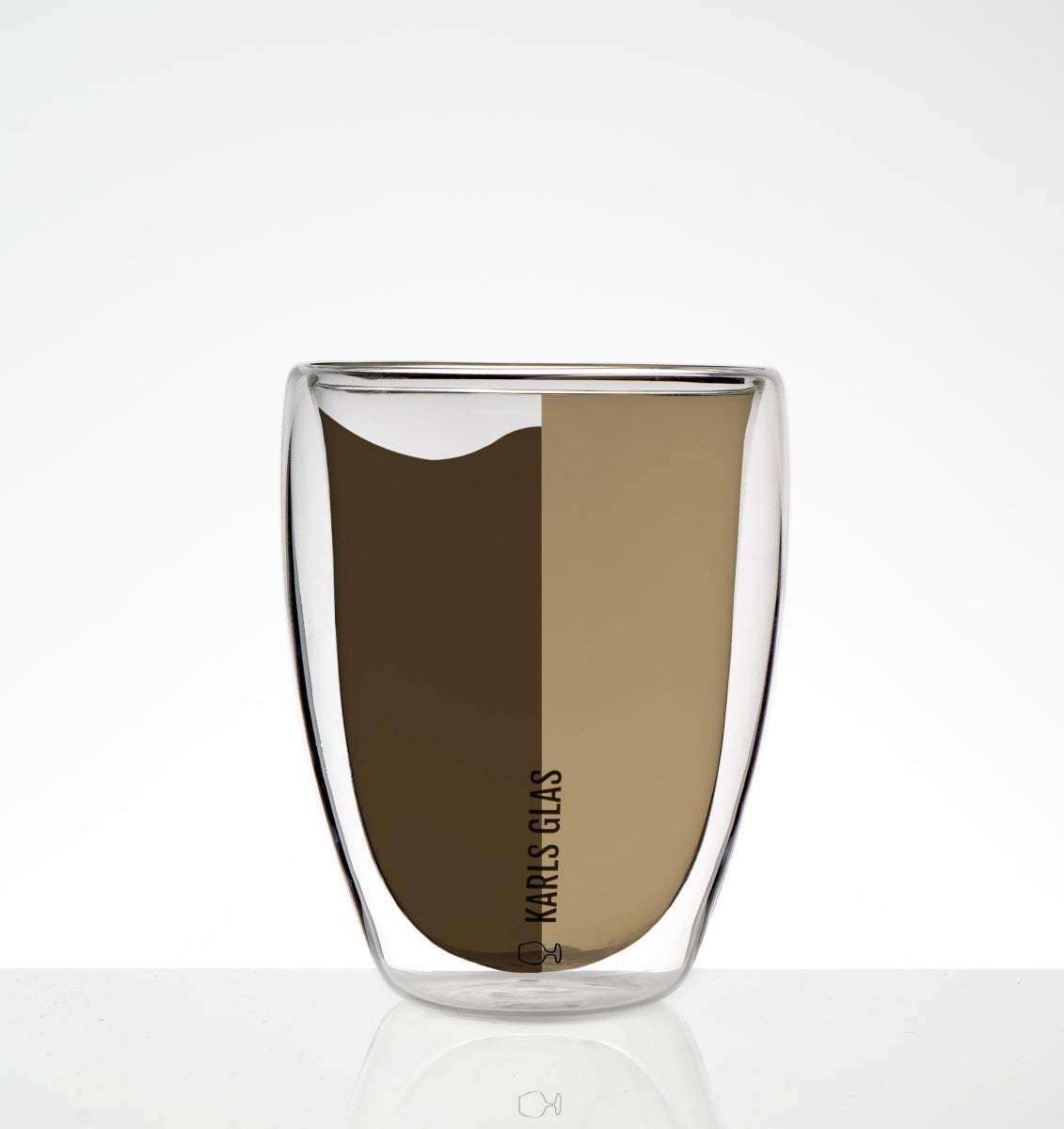 2 bicchieri a doppia parete in vetro termico da 0,35 l Latte Macchiato, caffè di alta qualità – Vista 7