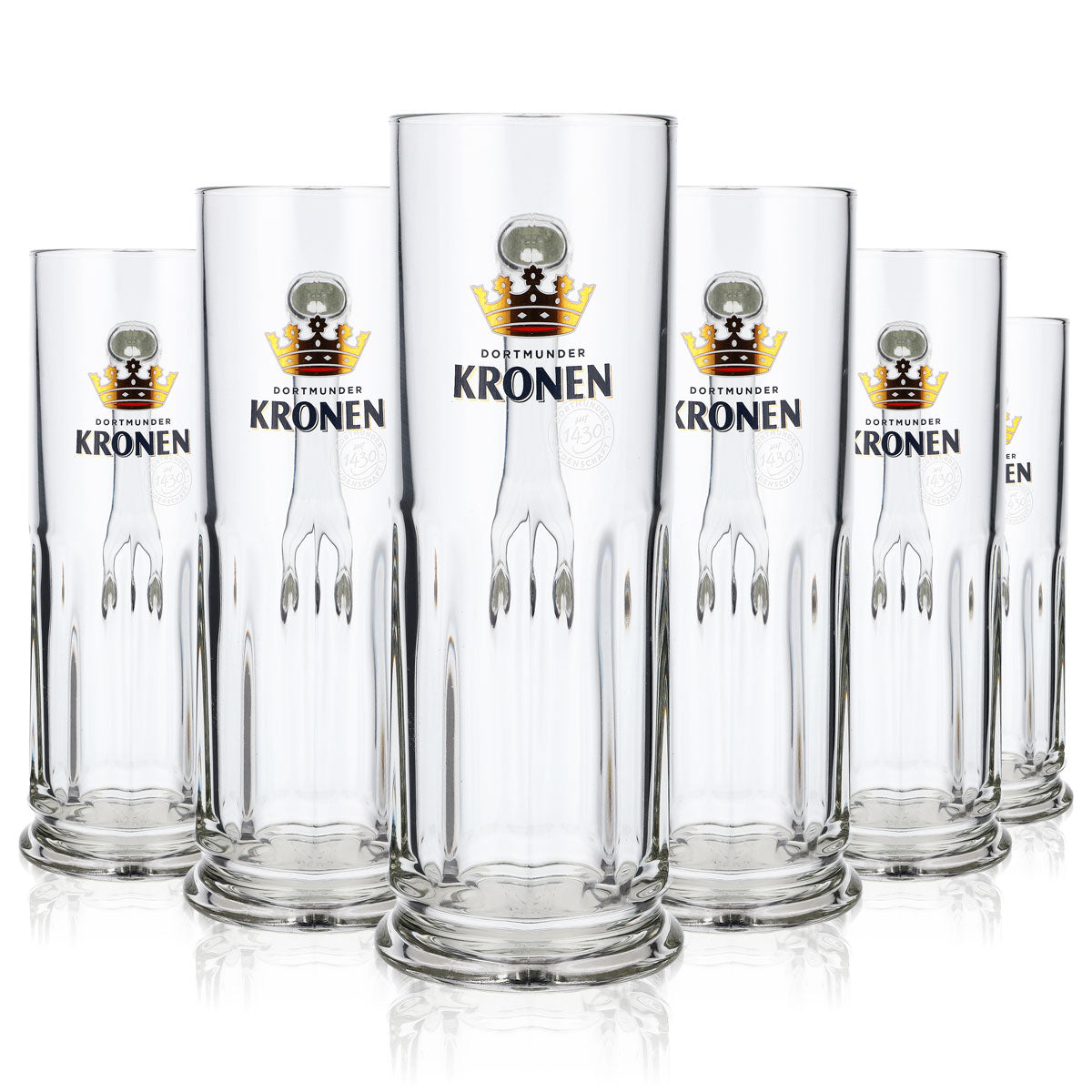 6 bicchieri da birra Dortmunder Kronen da 0,5 l, boccale da birra, boccale Maximilian – Vista 7
