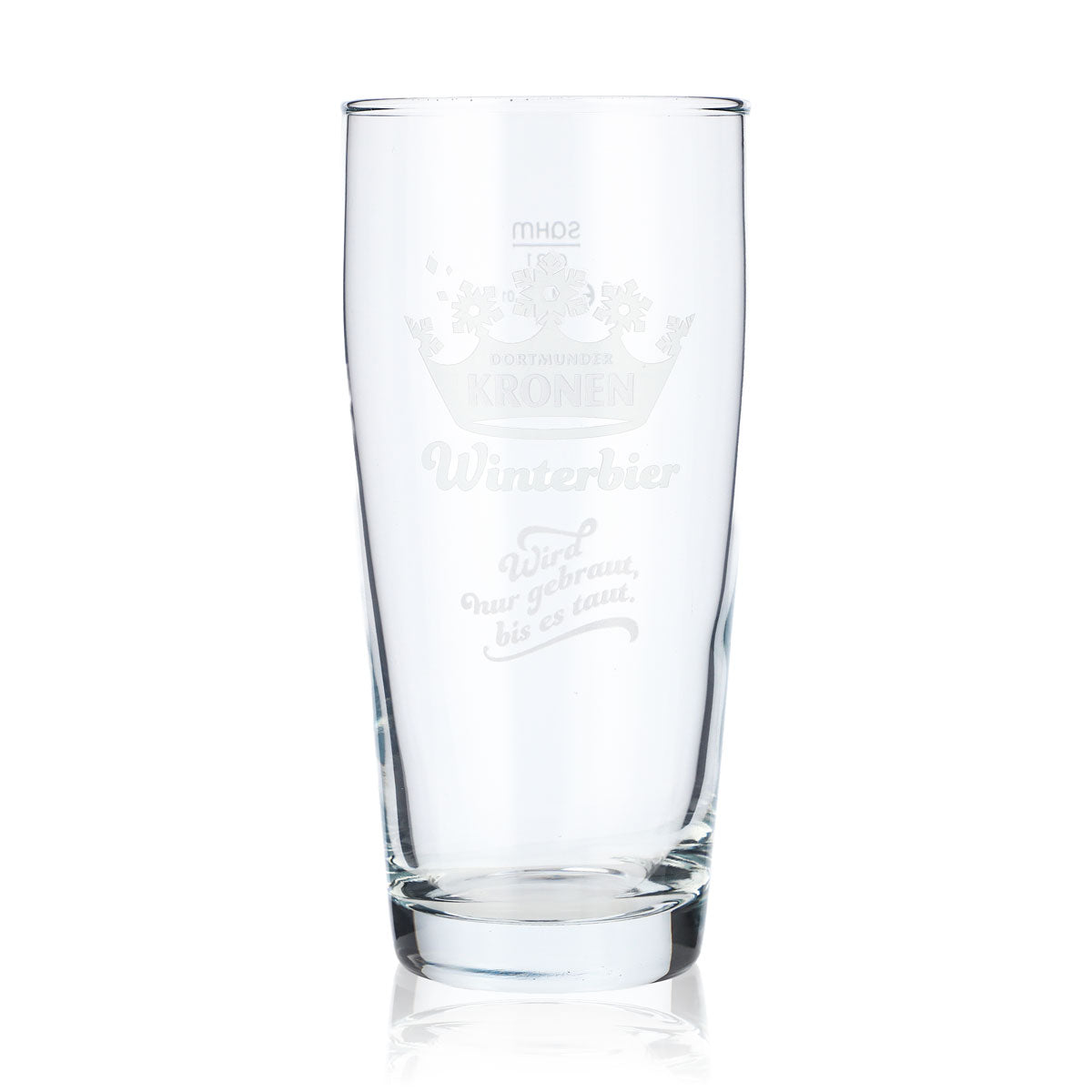 6 bicchieri da birra Dortmunder Kronen Willibecher in vetro da 0,3 l, edizione birra invernale – Vista 2