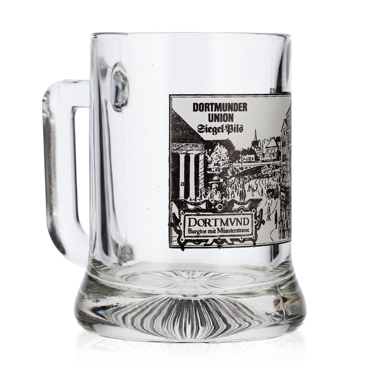 6 bicchieri da birra Dortmunder Union da 0,28 l con sigillo Pils Burgtor Münstertor (set da 6) – Vista 3