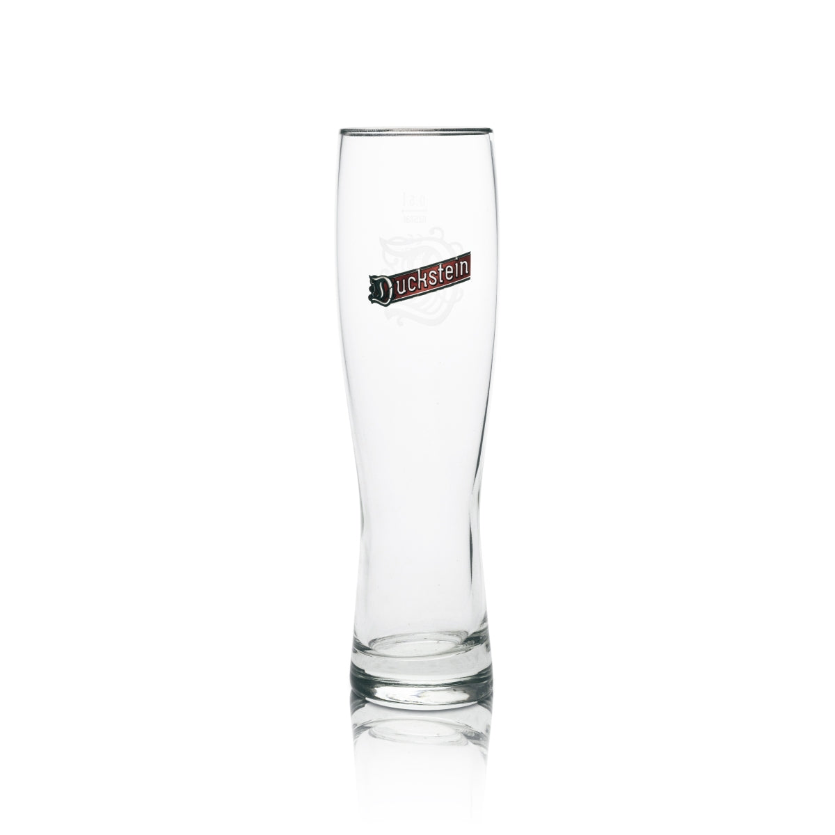 6 bicchieri da birra Duckstein Pilsener 0,5 l con bordo argentato – Vista 2