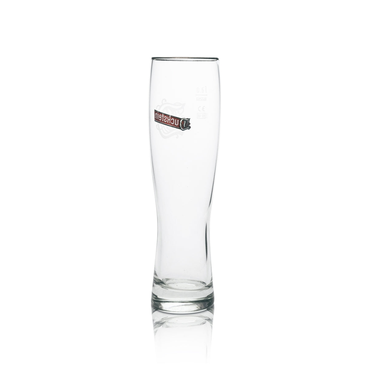 6 bicchieri da birra Duckstein Pilsener 0,5 l con bordo argentato – Vista 3