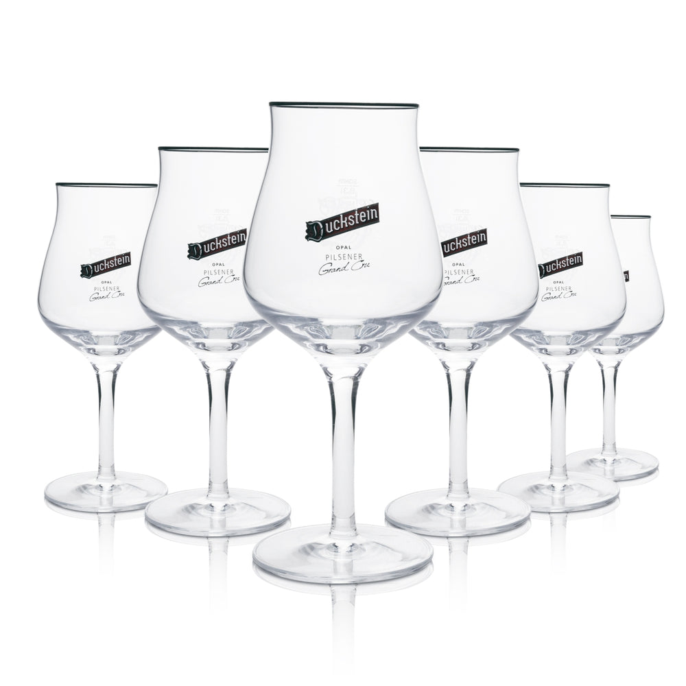 6 bicchieri da degustazione Duckstein Sahm 0,3 l Opal Pilsner Grand Cru