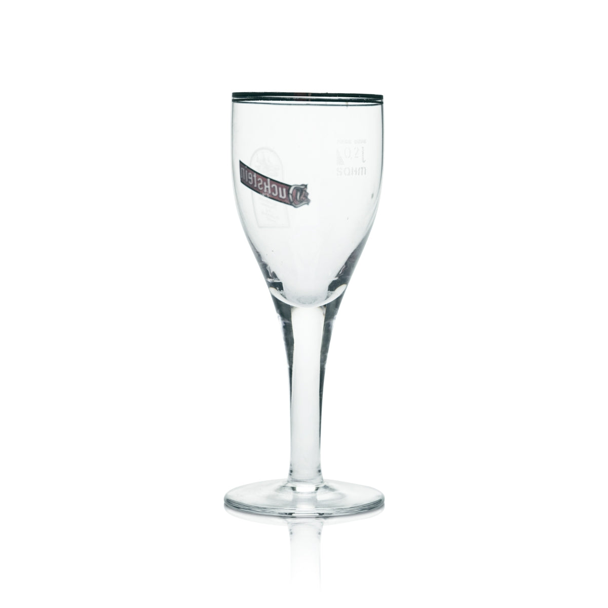 6 bicchieri Duckstein 0,2 l birra tulipano calice con bordo argentato Alt Weizen Pils – Vista 3