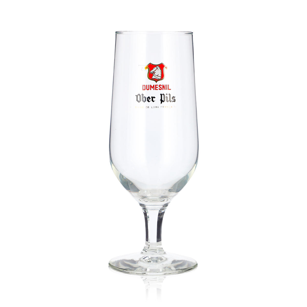 6 bicchieri da birra Dumesnil, bicchieri da birra a calice da 0,25 l, Ober Pils, logo rosso, set da 6 – Vista 3