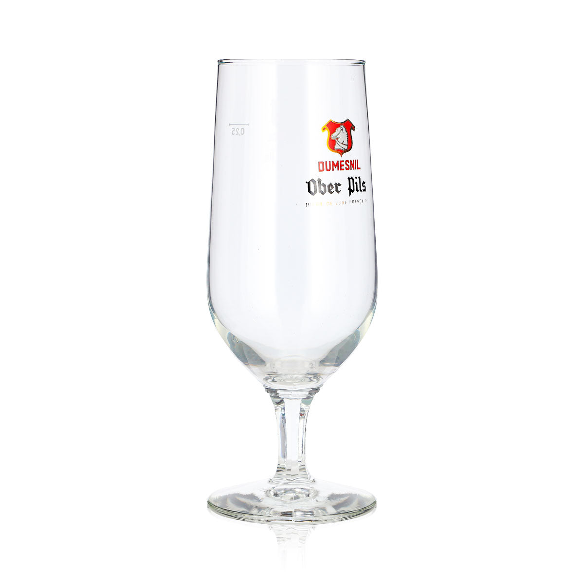 6 bicchieri da birra Dumesnil, bicchieri da birra a calice da 0,25 l, Ober Pils, logo rosso, set da 6 – Vista 4