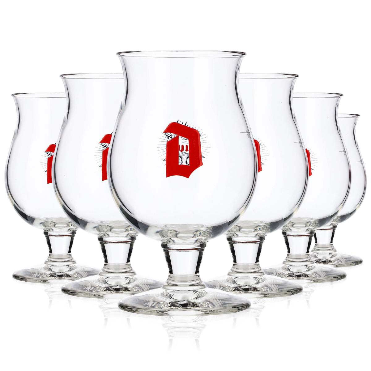6 bicchieri da birra Duvel Bicchieri da birra artigianale Bicchieri da birra forte Bicchieri panciuti 0,16 l Calice – Vista 2