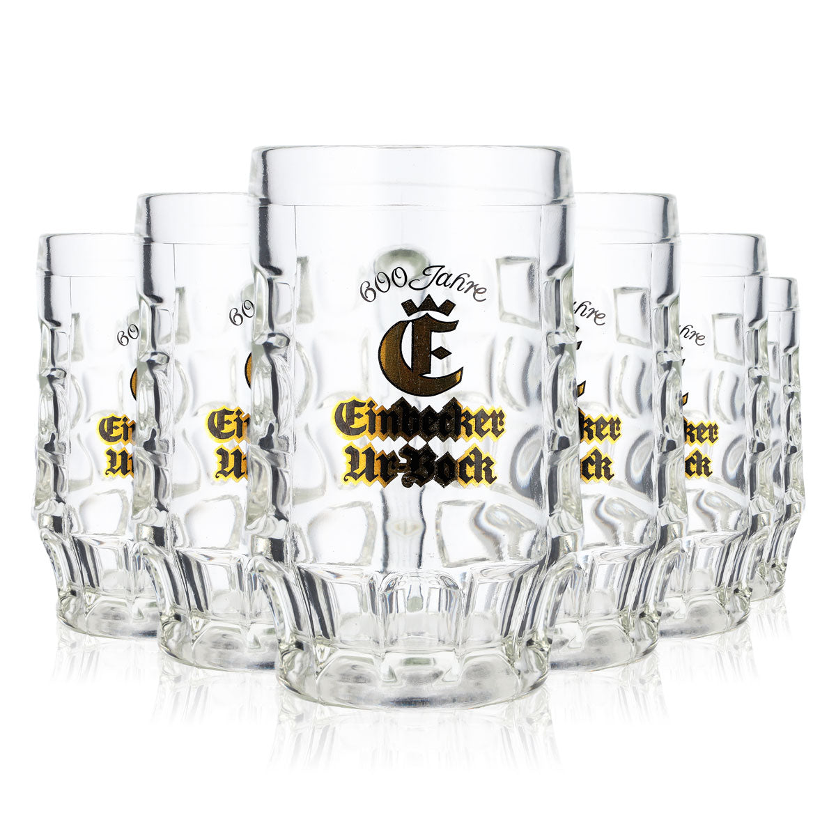 6 bicchieri da birra Einbecker 0,4 l Seidel Krug Urbock – Vista 7