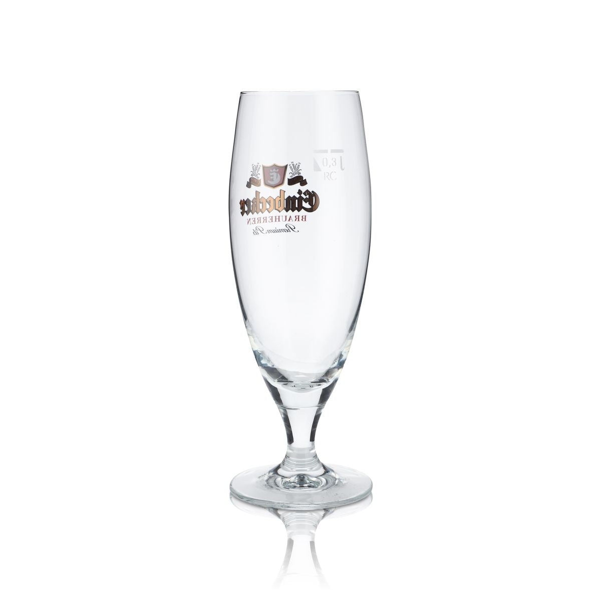 6 bicchieri Einbecker da 0,3 l, forma a calice, set di bicchieri da birra per birrai, birrificio, ristorazione – Vista 3