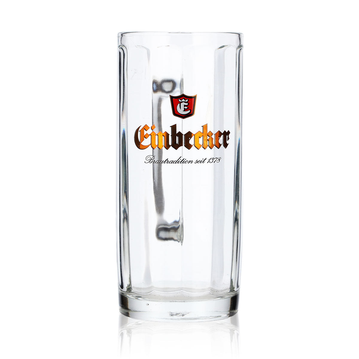 6 bicchieri da birra Einbecker 0,2 l con scritta dorata in rilievo Sahm Moldau – Vista 2