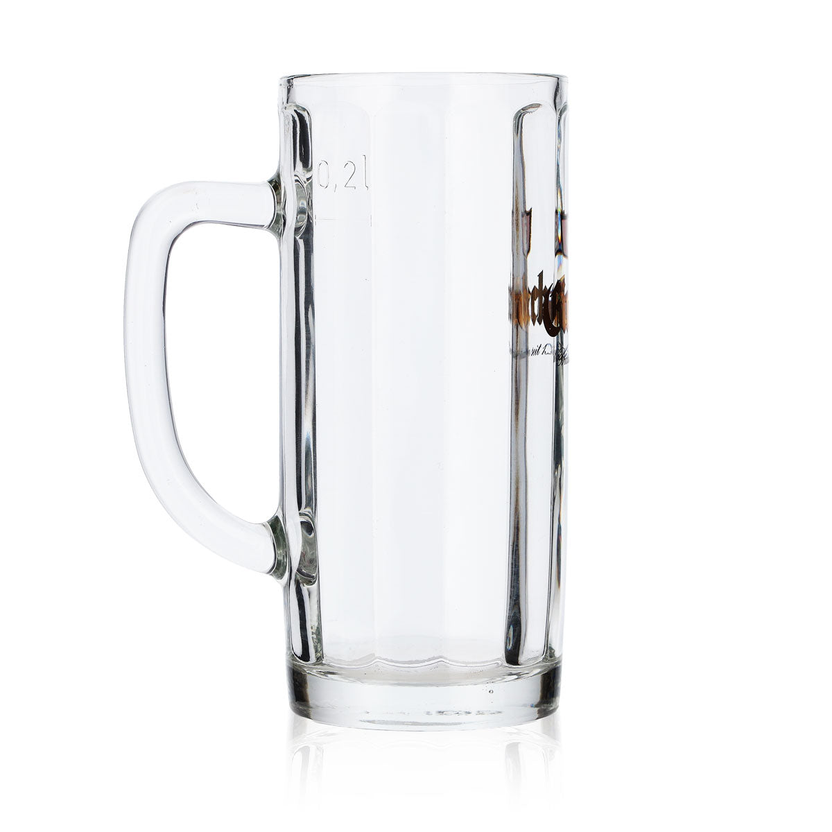 6 bicchieri da birra Einbecker 0,2 l con scritta dorata in rilievo Sahm Moldau – Vista 4