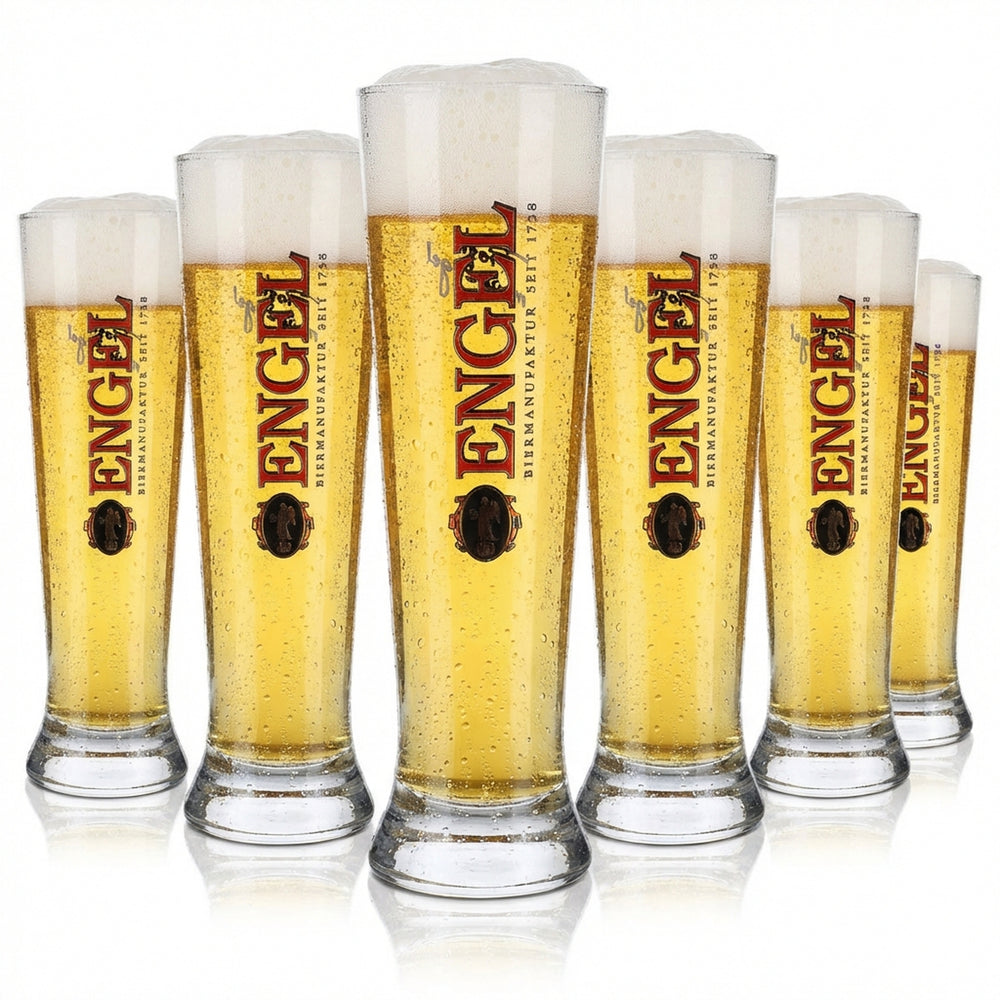 6 bicchieri da birra Engel Bicchiere da birra di frumento 0,3 l Bicchieri da birra Prost mein Engel