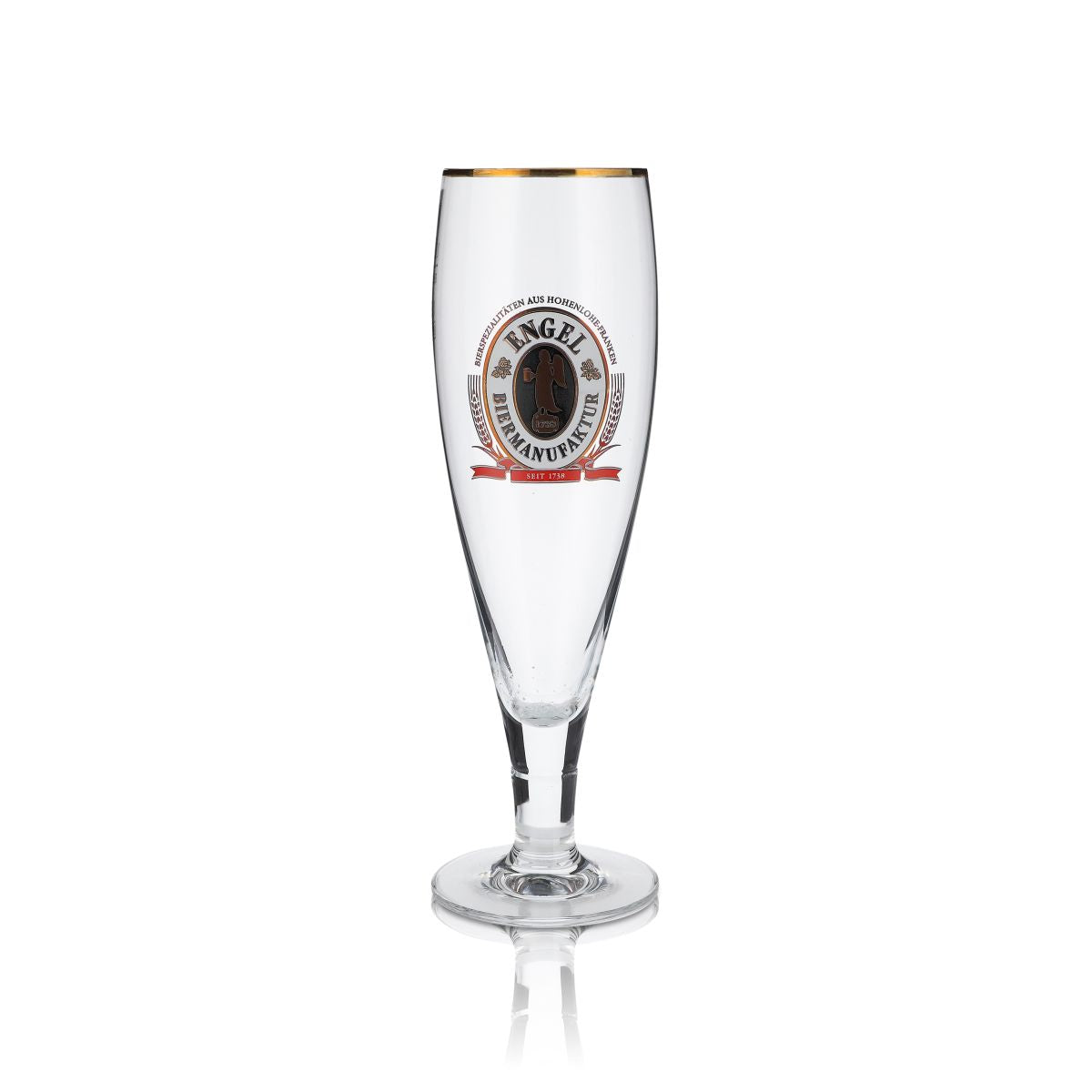 6 bicchieri da birra Engel 0,3 l Set esclusivo di bicchieri da birra con bordo dorato Birrificio Gastro – Vista 2